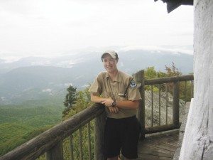 A.T. Ridgerunner Susan Powell at the office.
