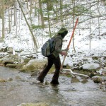 ...hiking in the winter. Photo: Cumberland Trail Conference