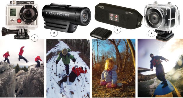 Guide to the best POV action sports video cameras on the market