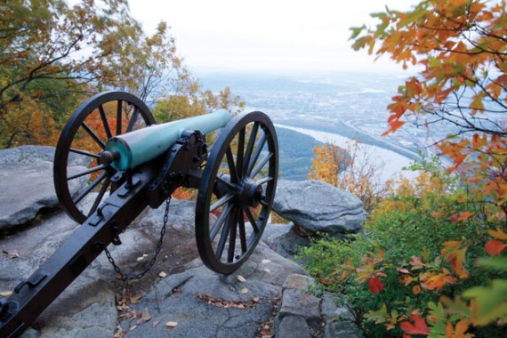 Point Park and cannon