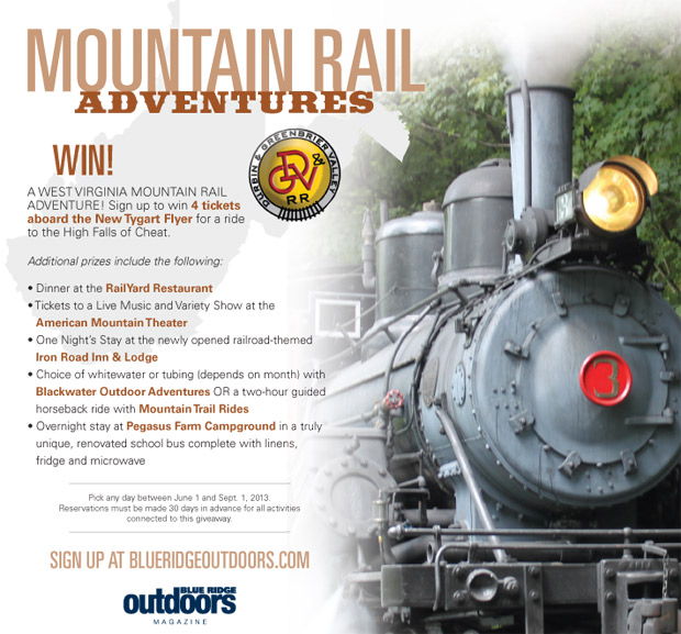 mountain rail giveaway