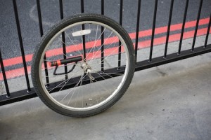 bike stolen wheel