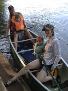 ky and anya canoeing
