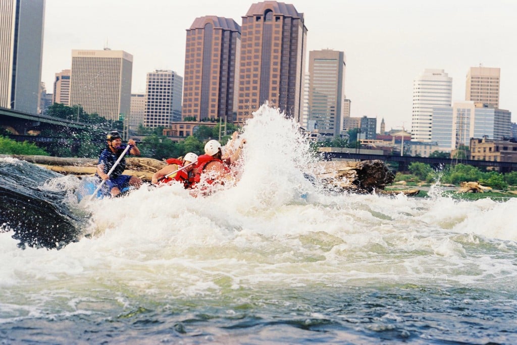 James River Rafting Downtown
