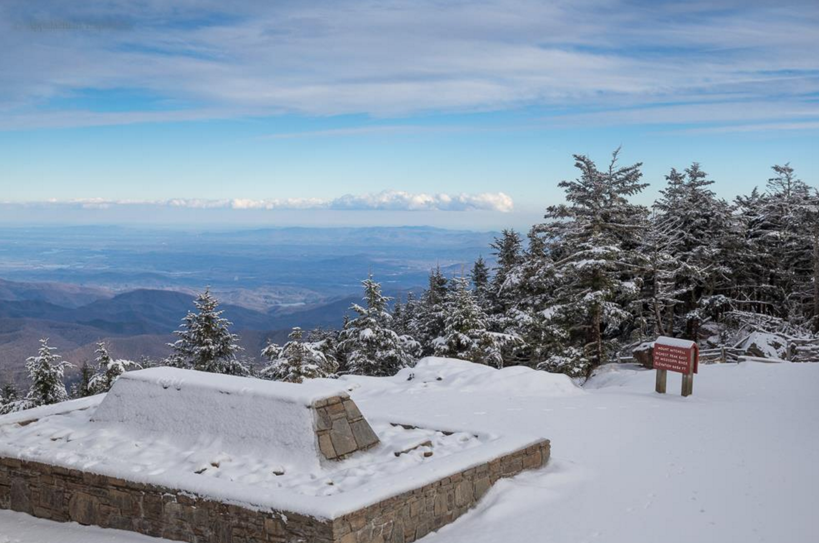 Mt. Mitchell Receives Record Snowfall During Winter Storm Jonas Blue Ridge Outdoors Magazine