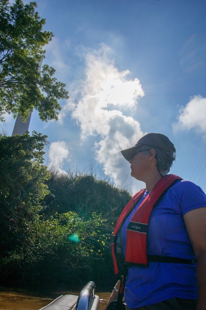 Donna Lisenby investigates a coal power plant in Georgia