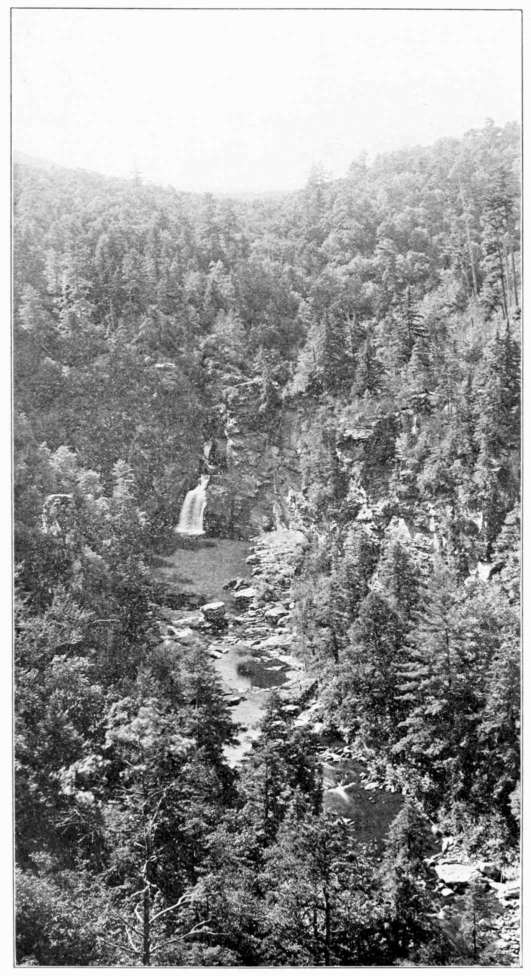 PSM_V73_D190_Linville_river_and_falls_mitchell_county_n_c