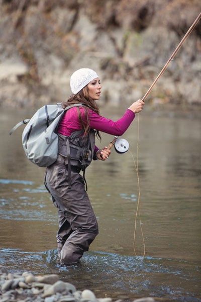 April Vokey - Fly Fishing Woman