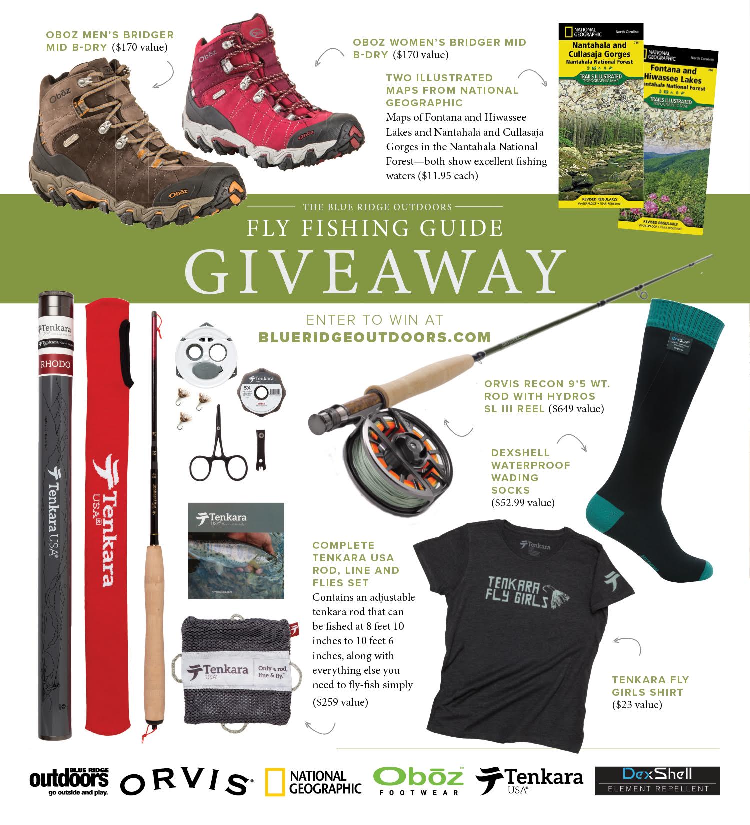 Spring Fly Fishing Giveaway Contests Blue Ridge Outdoors Magazine