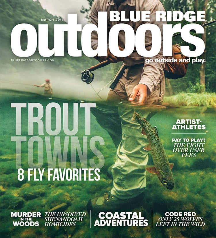 March 2018 Cover Blue Ridge Outdoors