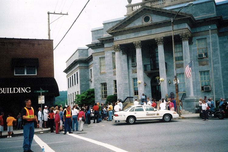 Court House - Murphy, N.C. after the apprehension of Eric Rudolph.