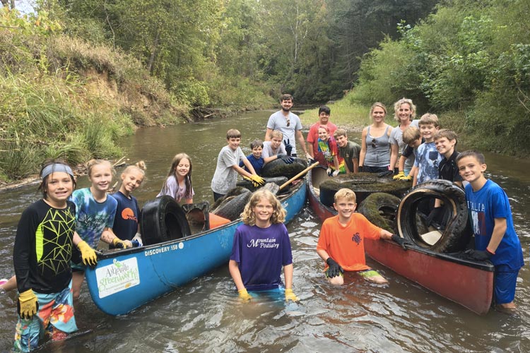 french broad river cleanup