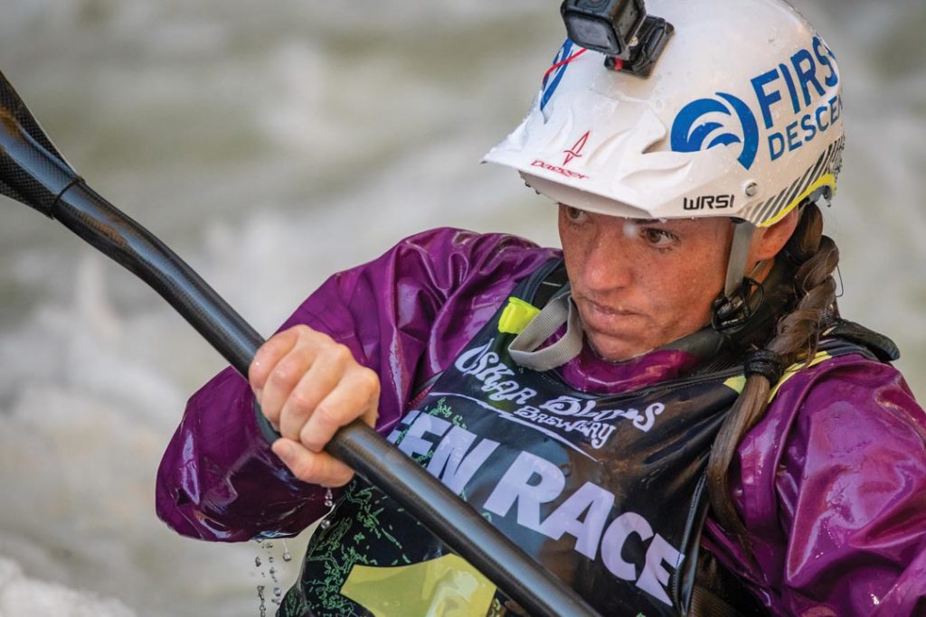 BIG DAY IN THE BLUE RIDGE Two premier races on the same morning every fall Paddling Blue