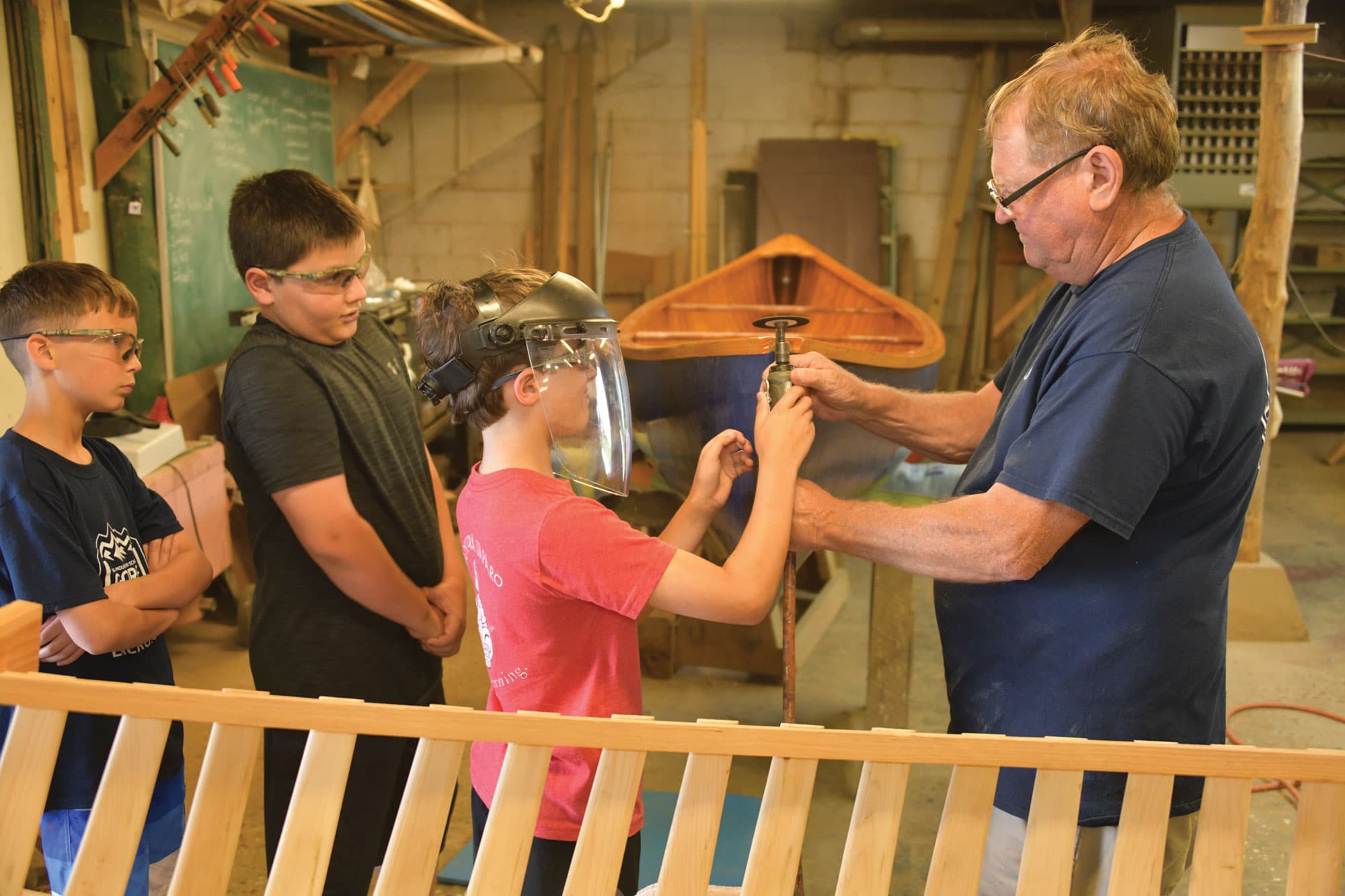 Building Boats at Camp Mondamin Paddling Blue Ridge Outdoors Magazine