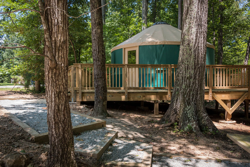 Yurt at Virginia State Parks