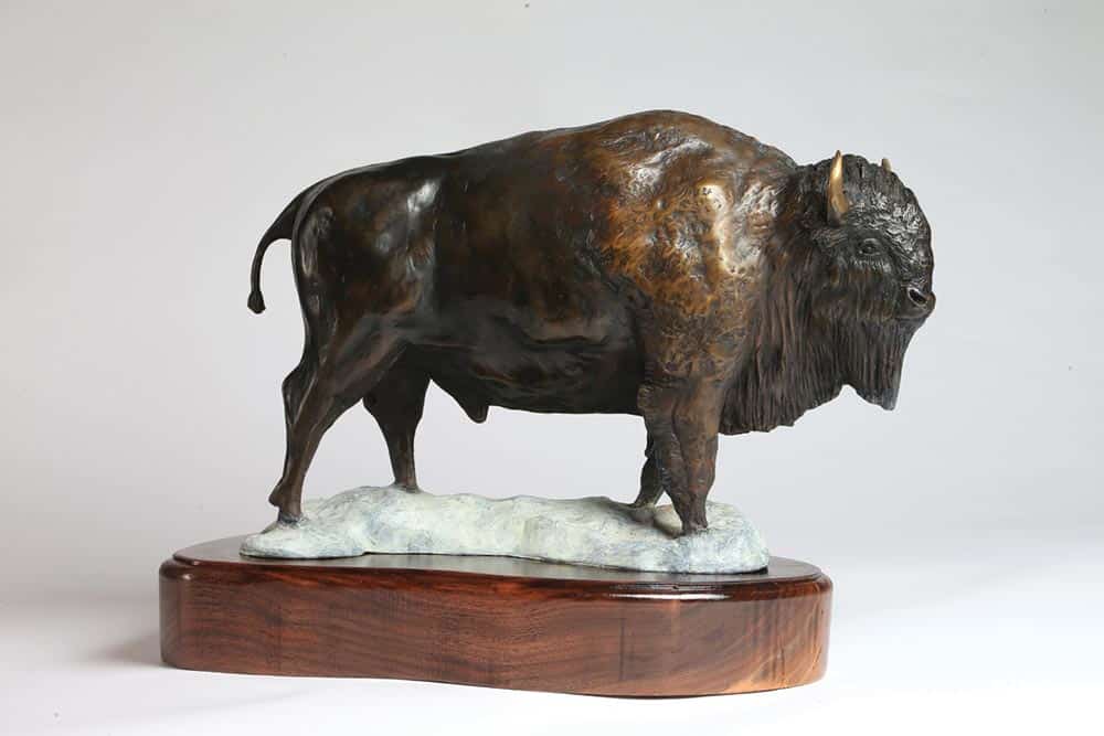 bison sculpture