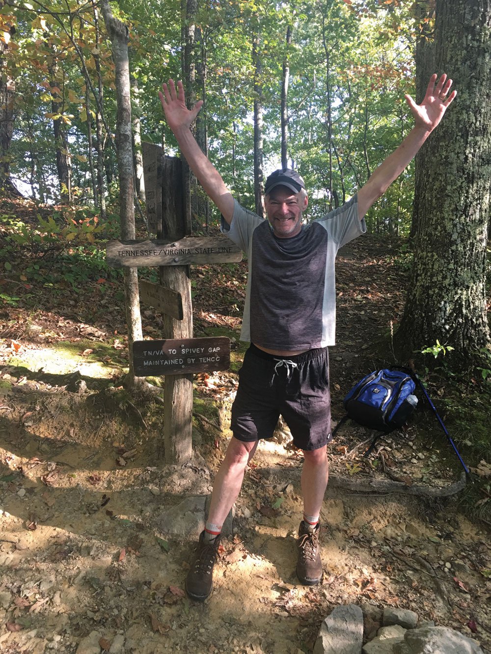 Tim Kaine on the Appalachian Trail